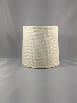 Chandelier Burlap Tapered Drum